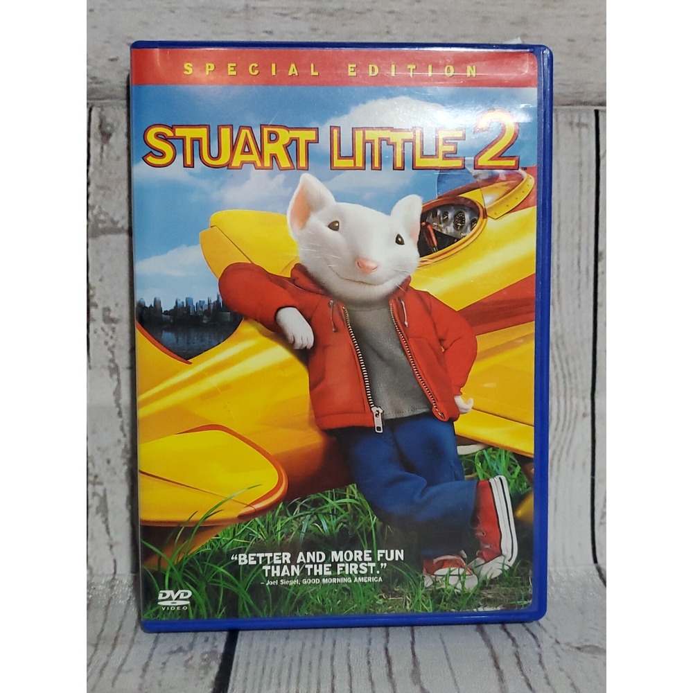 Stuart Little 2 Special Edition DVD 2002 Kids Family Movie Michael J Fox PG
